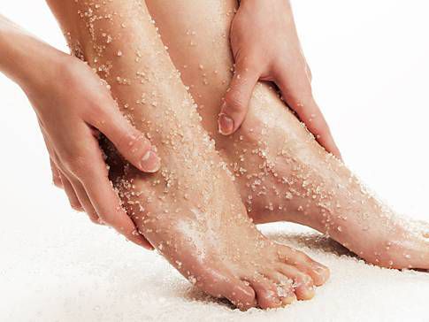 Peppermint Foot Scrub With Epsom Salt
