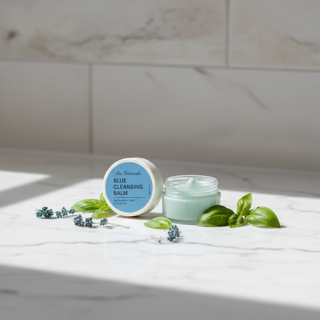 𝐁𝐋𝐔𝐄 𝐂𝐋𝐄𝐀𝐍𝐒𝐈𝐍𝐆 𝐁𝐀𝐋𝐌 One scoop, day erased - clean skin in seconds