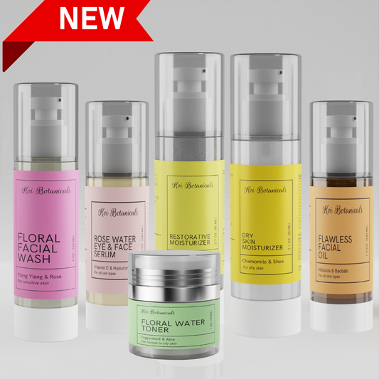 𝐃𝐈𝐒𝐂𝐎𝐕𝐄𝐑𝐘 𝐒𝐄𝐓 Your skin’s first introduction to the Koi difference.