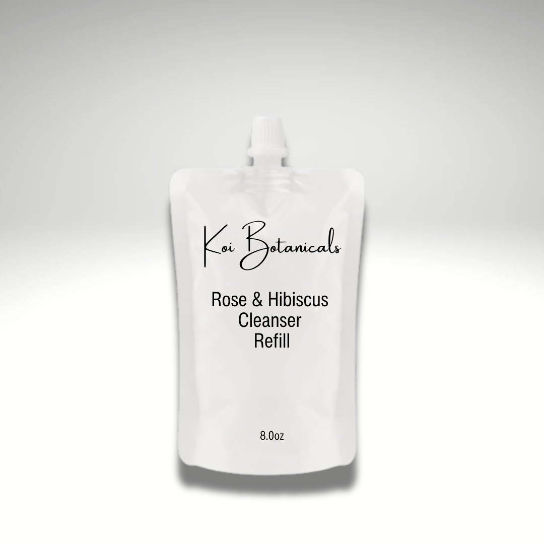 ROSE & HIBISCUS CLEANSER | Refill - Koi Botanicals 8.0oz
