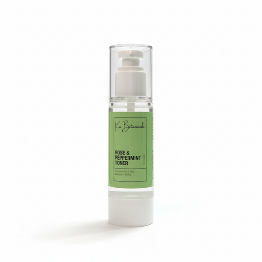 ROSE & PEPPERMINT TONER | Cooling comfort and a fresh, hydrated glow - alcohol-free - Koi Botanicals 2.7oz