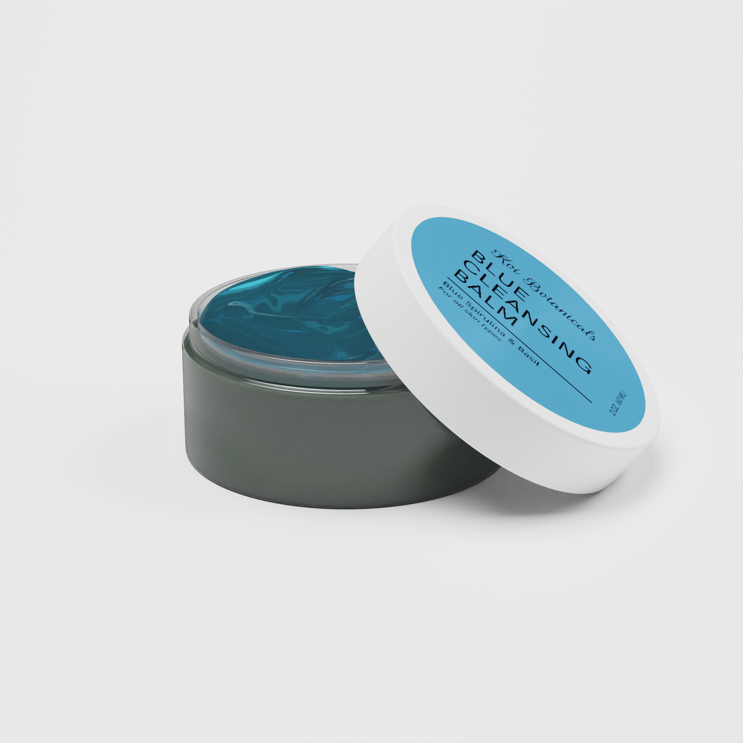 Blue Cleansing Balm | Melt Away Makeup, Oil & Dirt - Koi Botanicals 2.0 oz